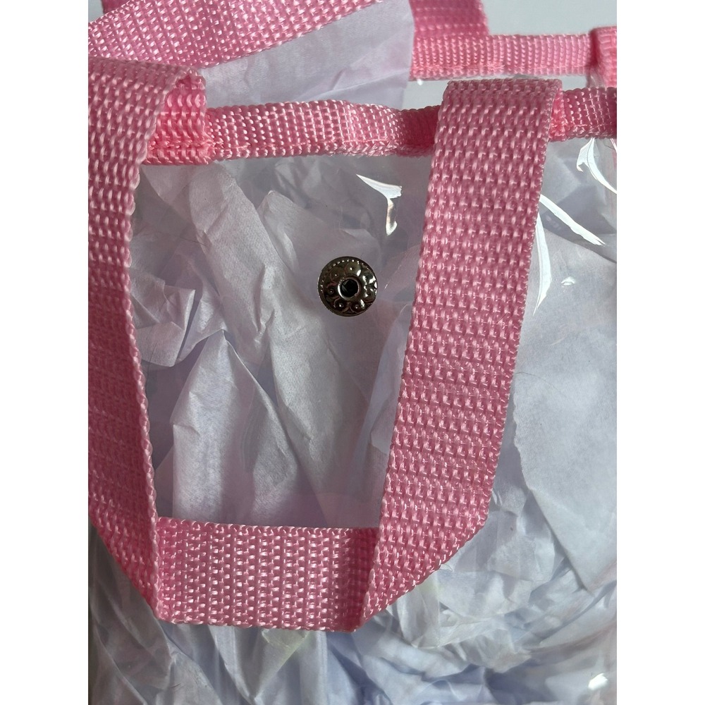 Vintage 2006 My Little Pony Pinkie Pie Clear Vinyl Mini Tote Bag Hasbro G3 Pink - Picture 6 of 9